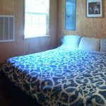 Bedroom 1 at Elk Creek Cabins