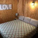 Bedroom at Elk Creek Resort Cabin 4