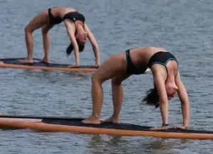 Hang Zen Yoga on Lake Tenkiller